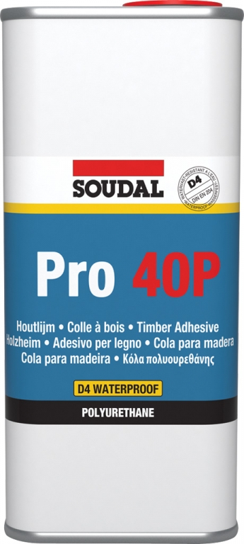 COLA PRO 40P BOTE 5 KG D4 SOUDAL POLIURETANO
