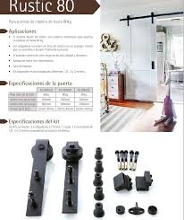 JUEGO ACCESORIOS/GUIA RUSTIC 80/2000 HENDERSON