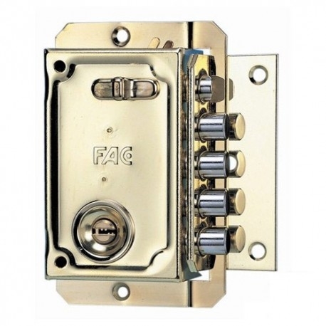 CERRADURA S-90/P DCHA. DORADA UVE