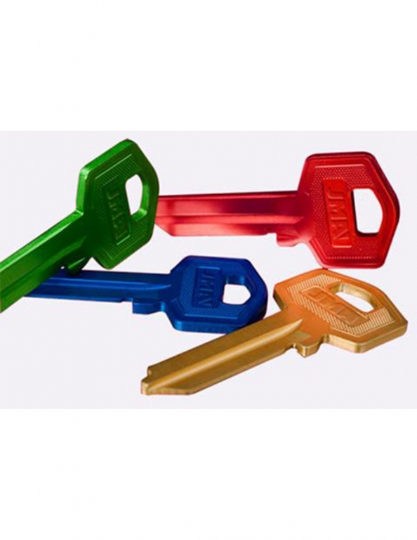 LLAVE UCEM-12 SURTIDO ALUMINIO COLORES