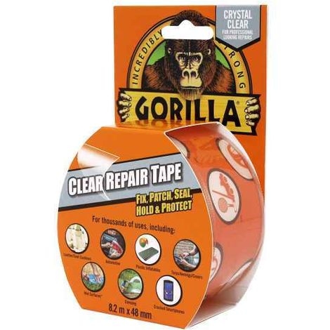 ROLLO CINTA TRANSP.8Mx48MM GORILA
