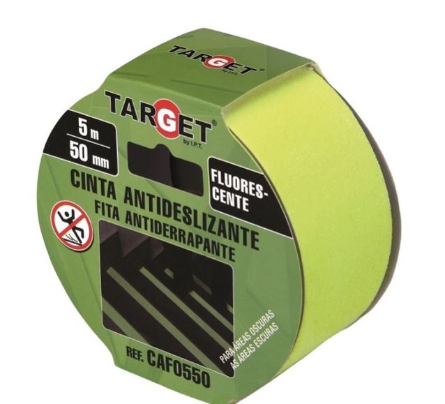 ROLLO CINTA ANTIDESLI.FLUORESC.5Mx50MM