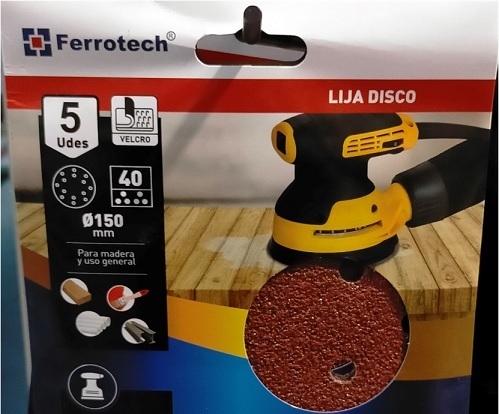 LIJA CIRCULAR R.B.E. 150x280 50U