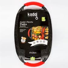 GRILL PLANCHA PIEDRA BLACK IT.36x23.5KADAL20248