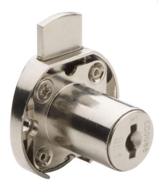 CERRADURA 2630 MERONI 180º CILIND.20MM LARG.