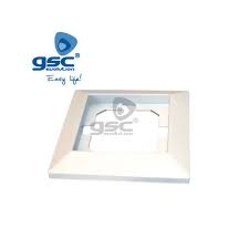 EMBELLECEDOR EMPOTRAR BLANCO 1 MOD.0201019