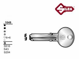 LLAVE SEGURIDAD TE7 (TE-T60)SILCA LATON