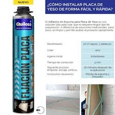 ESPUMA POLIURETANO PISTOLA PLACAS QUILOSA