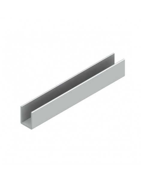 MO PERFIL U 19 PLATA MATE REF 35019