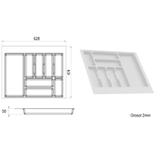 CUBERTERO SLIM BLANCO 030CM 228x477 97504