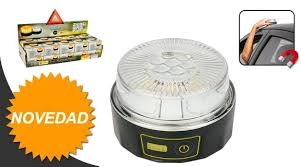 BALIZA EMERGENCIA LED 2 MODOS LUZ