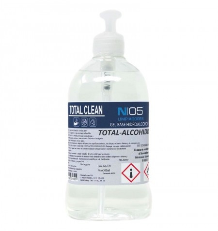 GEL HIGIENIZA/BACTERI.500ml C/DOSIF.27180