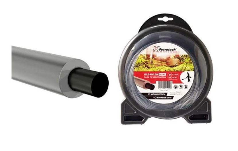 ROLLO NYLON DESBROZA.60MTR 3.0MM 21203
