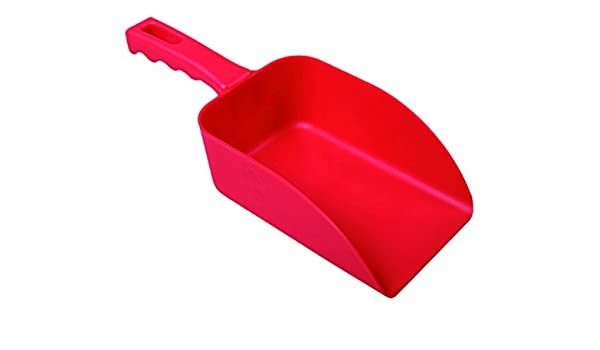 PALA DE MANO CON GOMA-ROJO