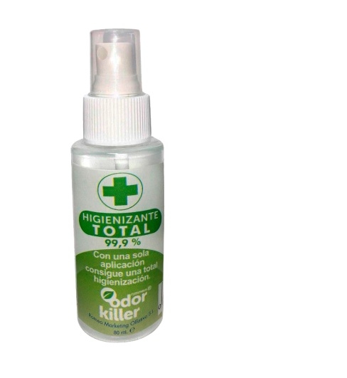 GEL HIGIENIZANTE 99.9% TOTAL SPRAY
