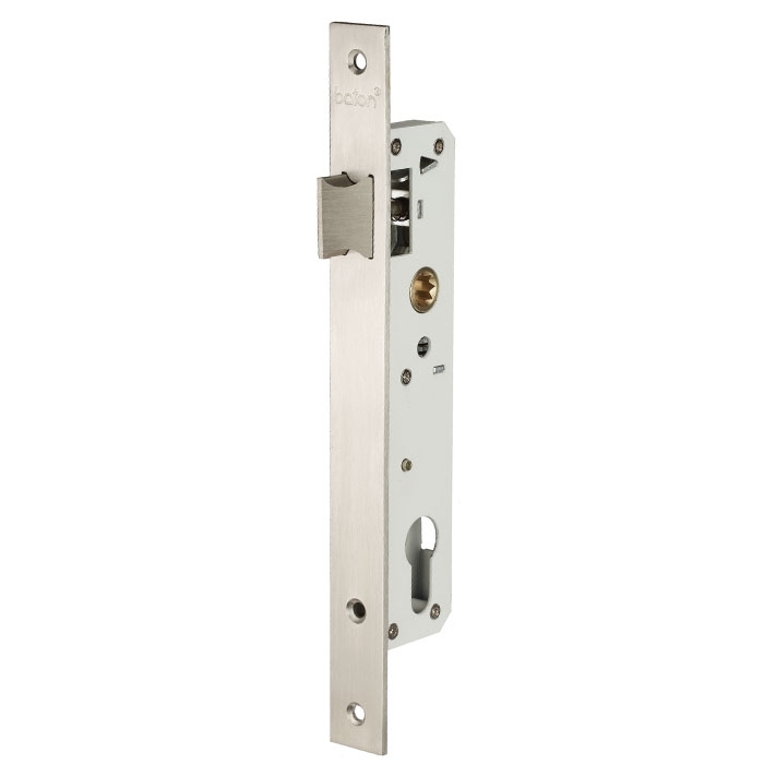 CERRADURA METAL E3219/30 C/C INOX BATON