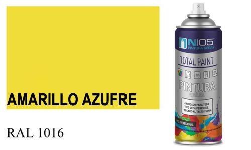 SPRAY ACRILICO AMARILLO AZUFRE 1016 400ML