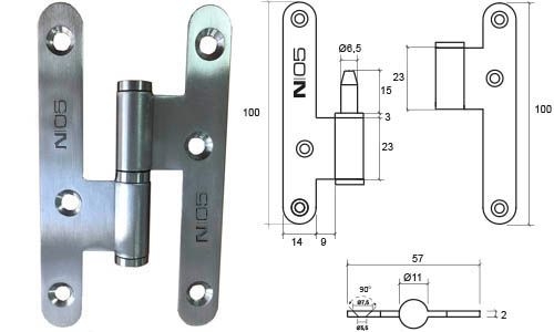 PERNIO 405-100 N05 ANTRACITA IZQ.  26900