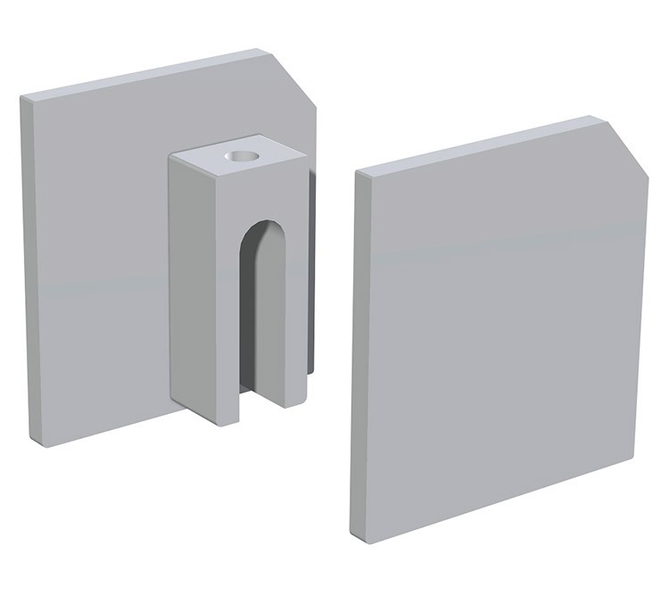 TAPA LATERAL GUIA+TAPETA SF60 SAHECO 6115