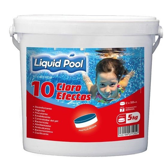 CLORO 10 EFEC.803 5KG.(TABLETA 200GR).