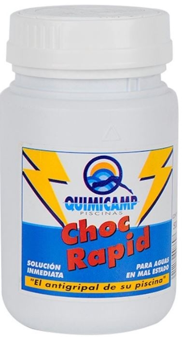 CLORO RAPIDO POLVO 500 GR.TRATA.CHOQUE