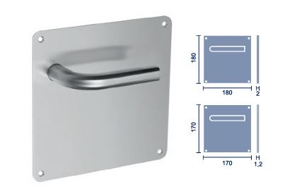 MANIVELA TELLUS 18x18 ACERO INOX 26890/25227