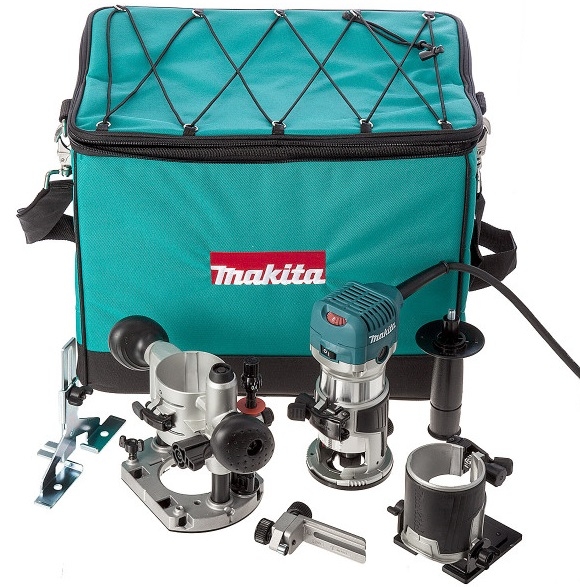 KIT FRESADORA RT 0700 CX2 MAKITA