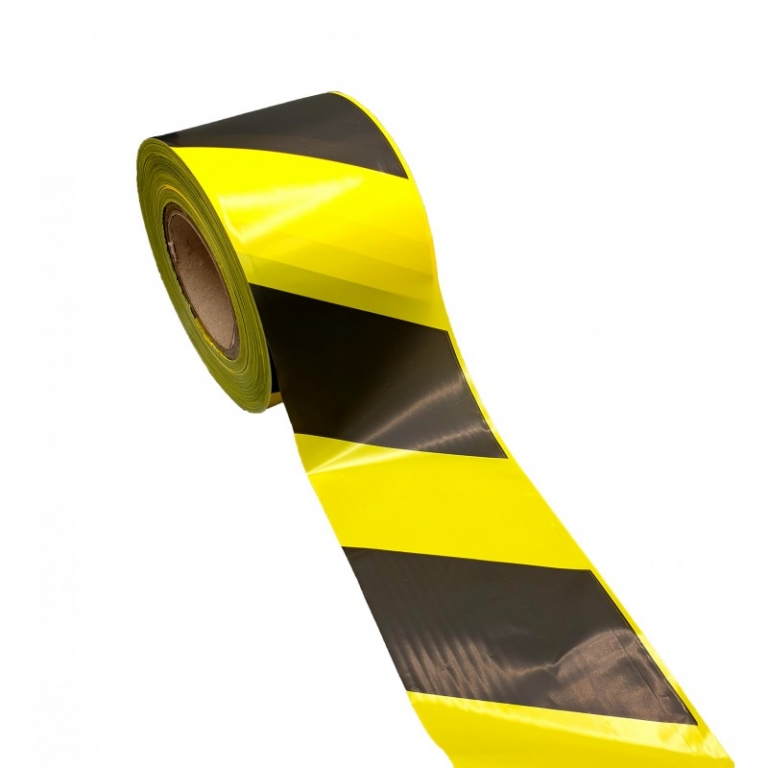 ROLLO CINTA BALIZA AMAR/NEG.48mmx25MTR