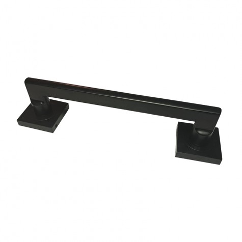 MANILLON ROSETA 7007 NEGRO B/CUADR.