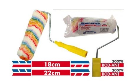RODILLO C/MANGO ANTIGOTA D-40 18cm 20568