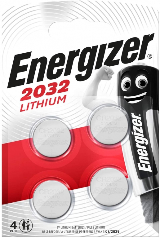 PILA CR2032 BOTON LITIO 3V ENERGIZER