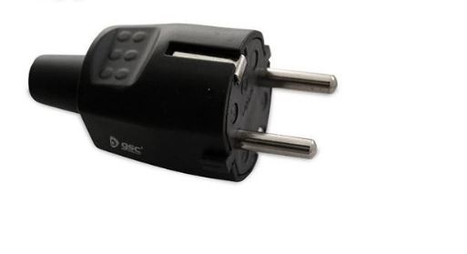 CLAVIJA SUCKO 4 MM GOMA NEGRA B&B 040336