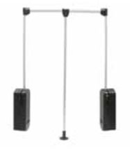 COLGADOR ABATIB 83-115 NEGRO SYSKOR