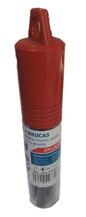 JUEGO BROCAS FERROTECH HORMIG.6pz 27318