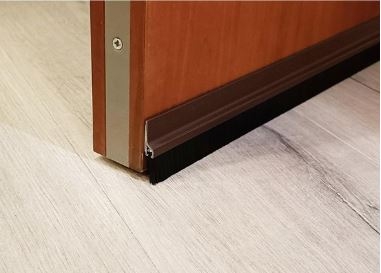 BURLETE PUERTA PVC MARRON FERROTECH 27736