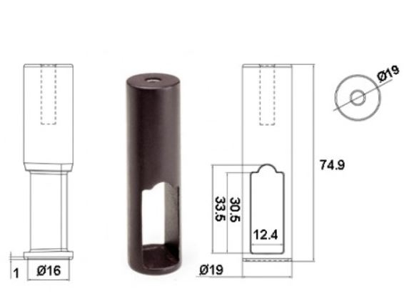 SOPORTE CENTRAL CILIND.MOCA.N05 24972