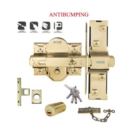 CERROJO N05 SEGURIDAD B.50 LAT ANTIBUMPING,