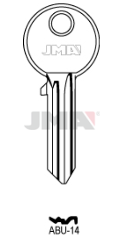 LLAVE ABU-14 ACERO-D