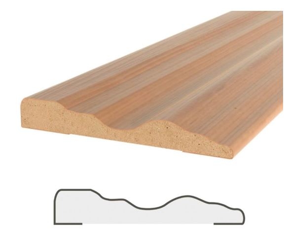 MOLDURA BARNIZ HAYA VAP  7x10 DM 2.20 MTS.