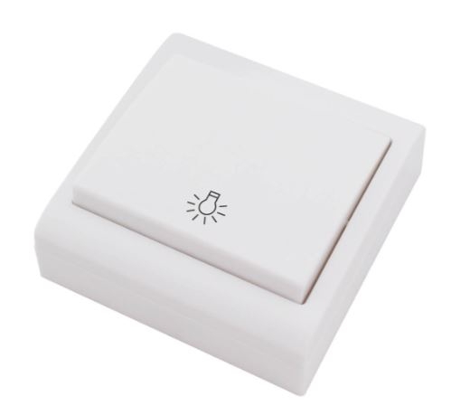 PULSADOR LUZ EMPOTRAR BLANCO 0201004