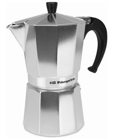 CAFETERA ALUMINIO KF 0900 ORBEGOZO 15103