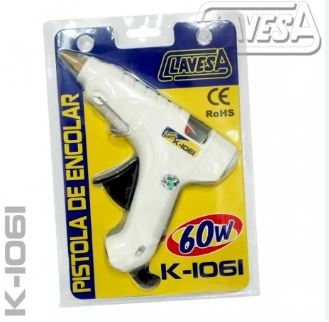 PISTOLA SILICONA CALIENTE K1061 CLAVESA