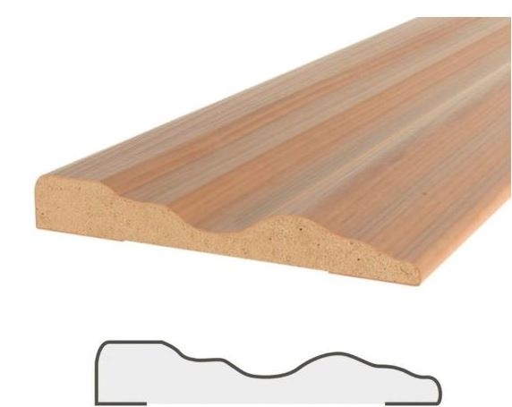 MOLDURA BARNIZ HAYA VAP  7x10 DM 2.50 MTS.
