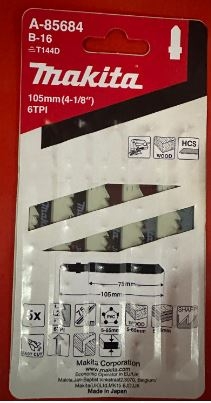 PAQUETE SIERRA CALAR A-85684 MAKITA T144D