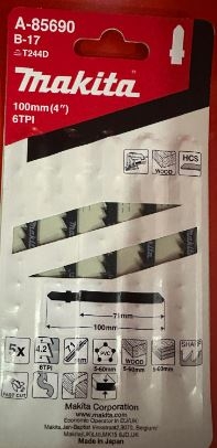 PAQUETE SIERRA CALAR A-85690 MAKITA T244D