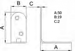 ANGULO 3-50 BICROMATADO