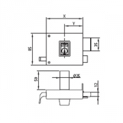 CERRADURA 125 HPR 10 DCHA