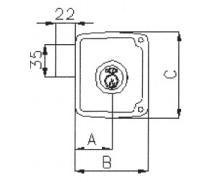 CERRADURA 124 10 DCHA LINCE