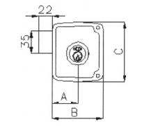 CERRADURA 124  8 DCHA LINCE