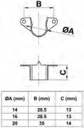 SOPORTE 1-14 ZINCADO